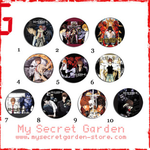 Death Note デスノート Anime Pinback Button Badge Set 1a or 1b ( or Hair Ties / 4.4 cm Badge / Magnet / Keychain Set )